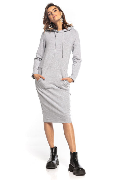  Sukienka Model T357/2 Light Grey - Tessita 