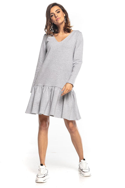  Sukienka Model T355/2 Light Grey - Tessita 