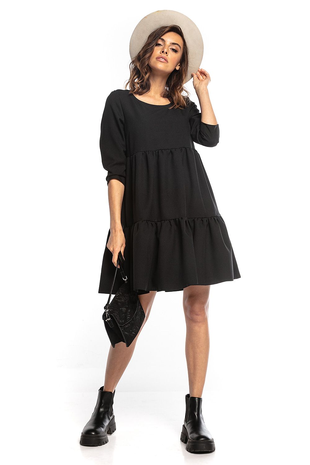  Sukienka Model T353/3 Black - Tessita 