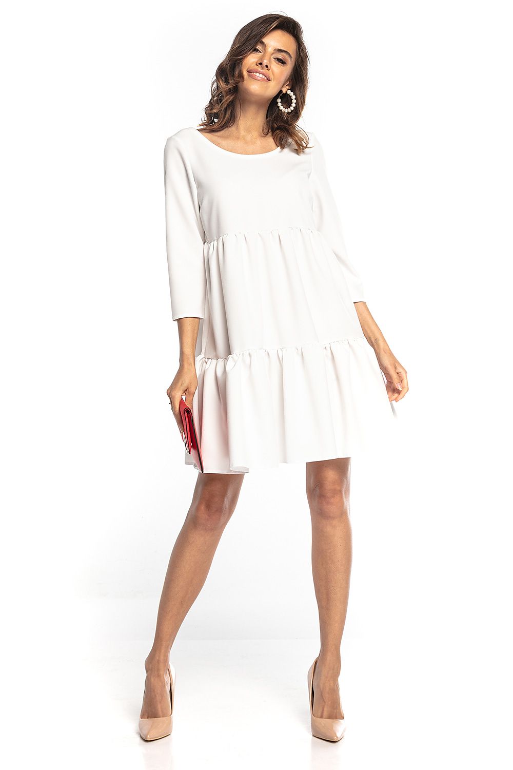  Sukienka Model T353/1 White - Tessita 