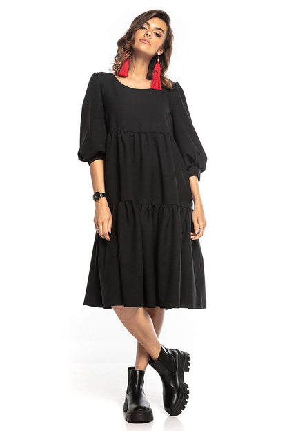  Sukienka Model T352/3 Black - Tessita 