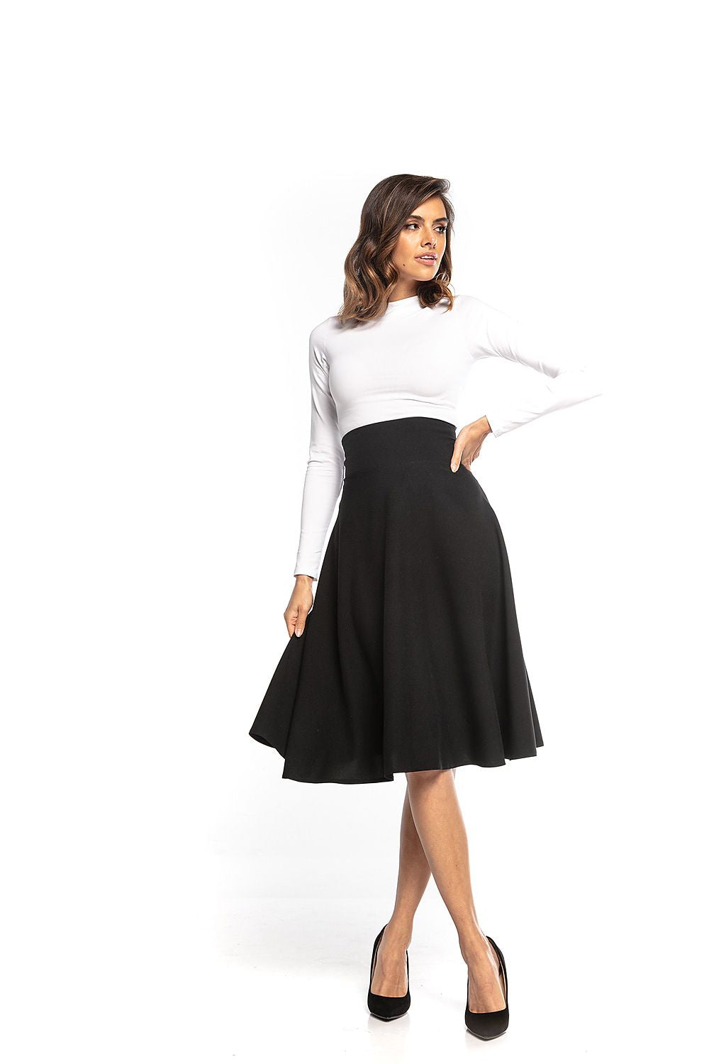  Spódnica Model T348/3 Black - Tessita 