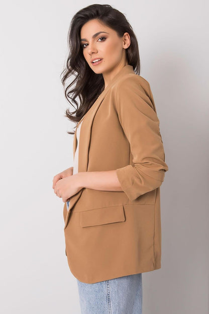   Żakiet Model TW-ZT-BI-22520.14 Camel - Och Bella 