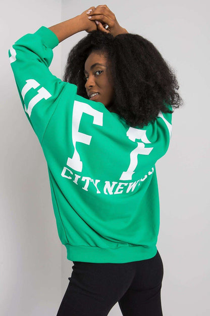   Bluza Damska Model EM-BL-710.14 Green - Ex Moda 