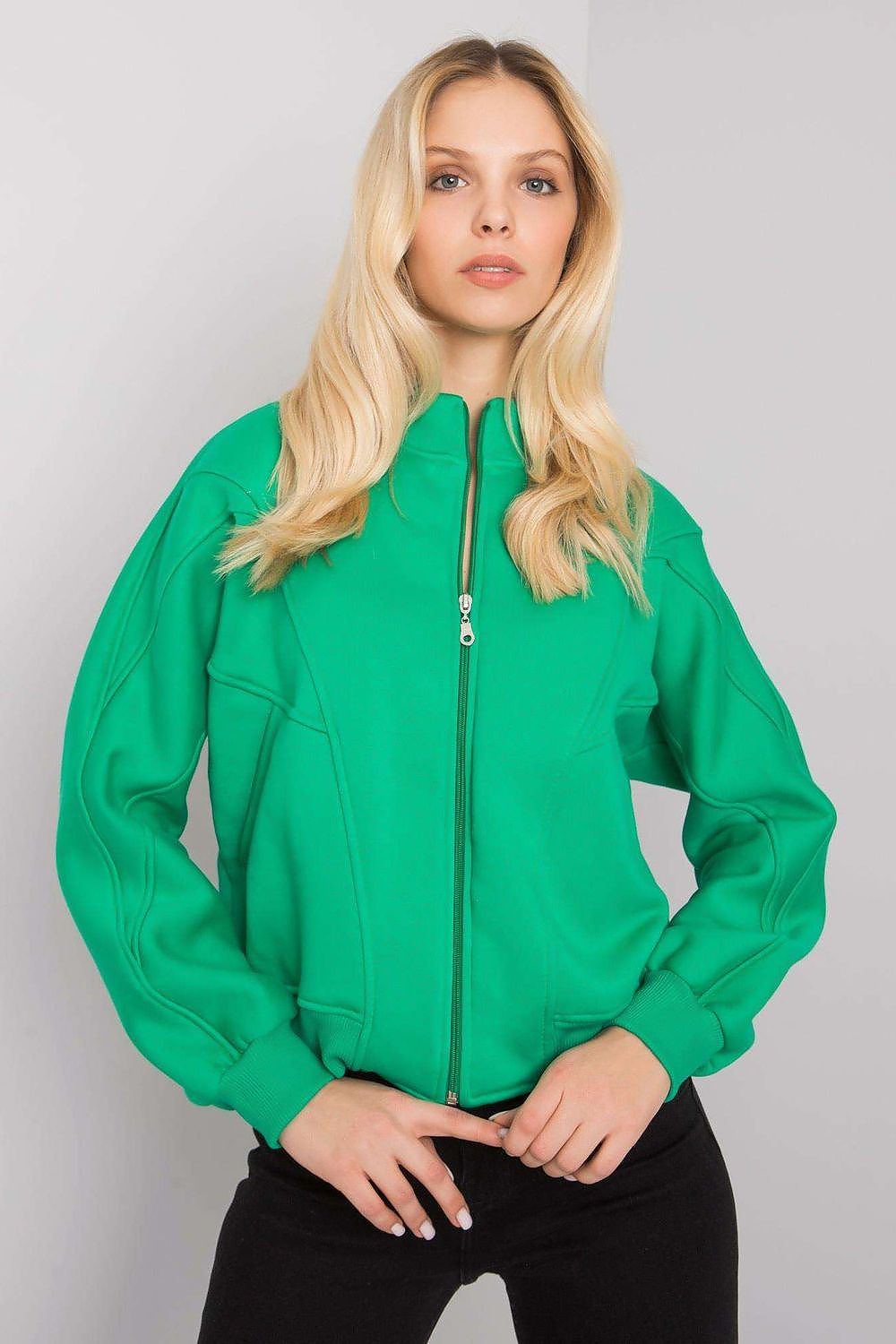   Bluza Damska Model EM-BL-703.17 Green - Ex Moda 