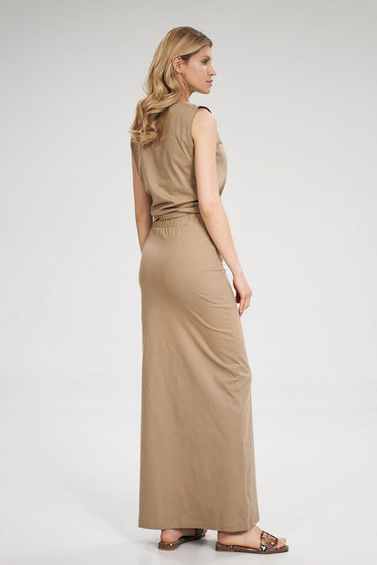  Spódnica Model M789 Beige - Figl 