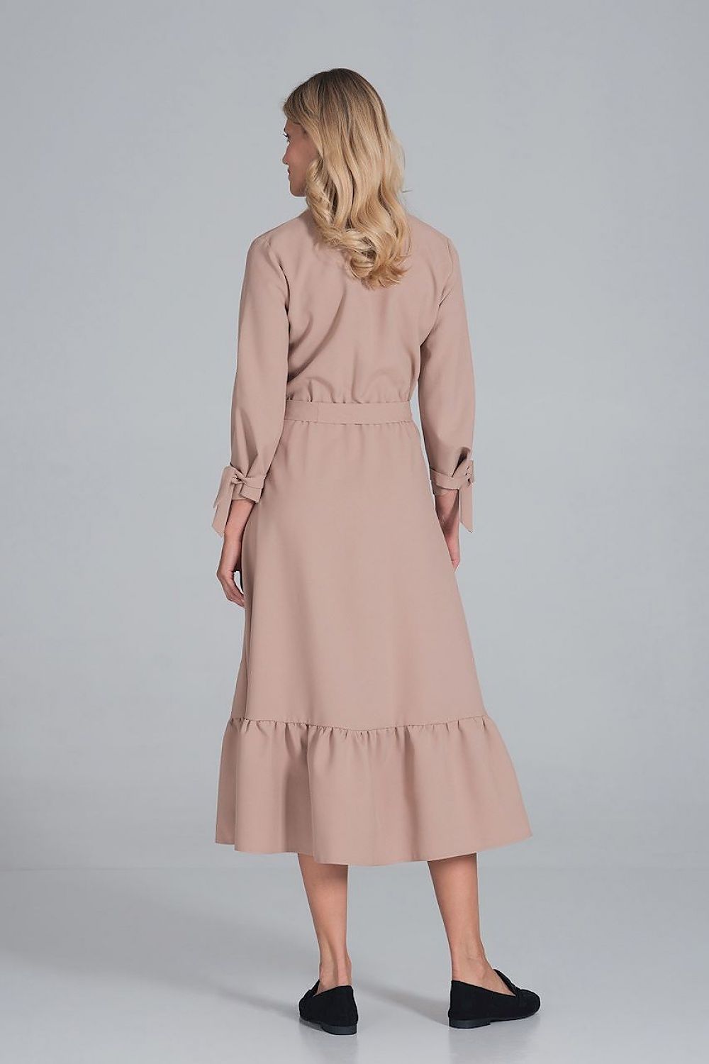  Sukienka Model M840 Beige - Figl 