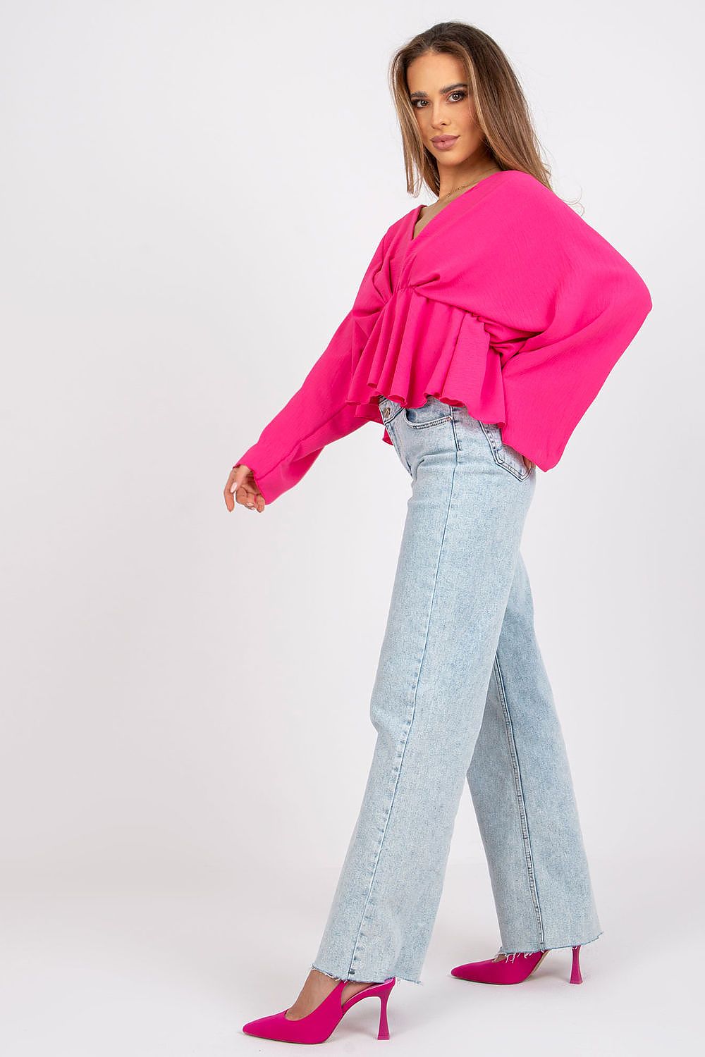   Bluzka Model DHJ-BZ-11979.67 Pink - Italy Moda 
