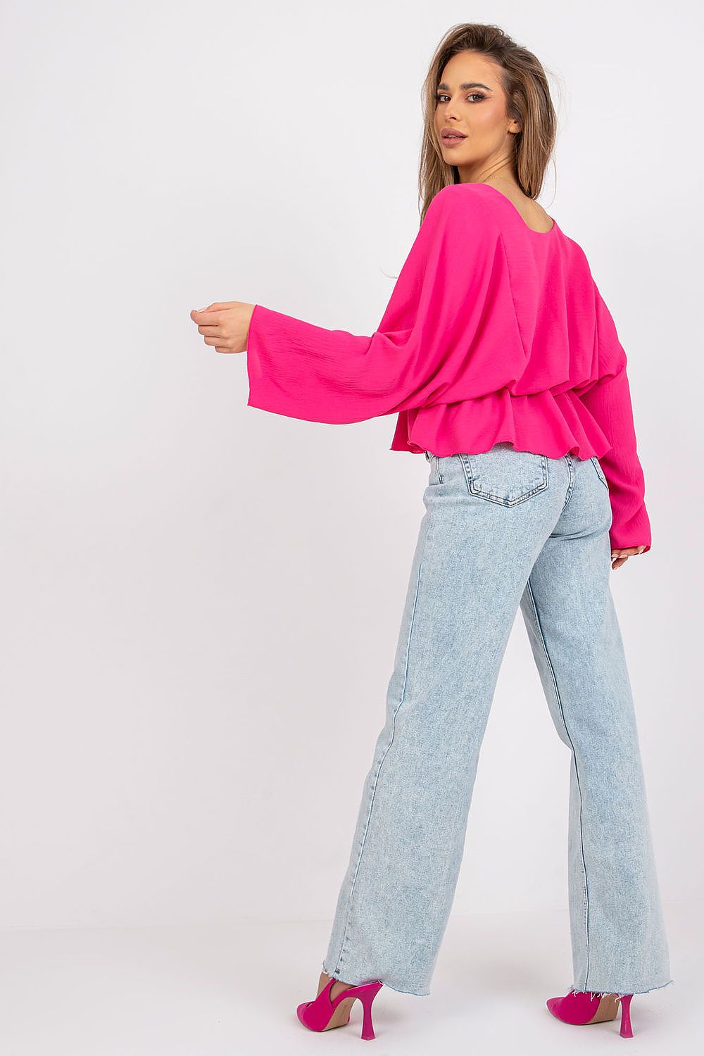   Bluzka Model DHJ-BZ-11979.67 Pink - Italy Moda 