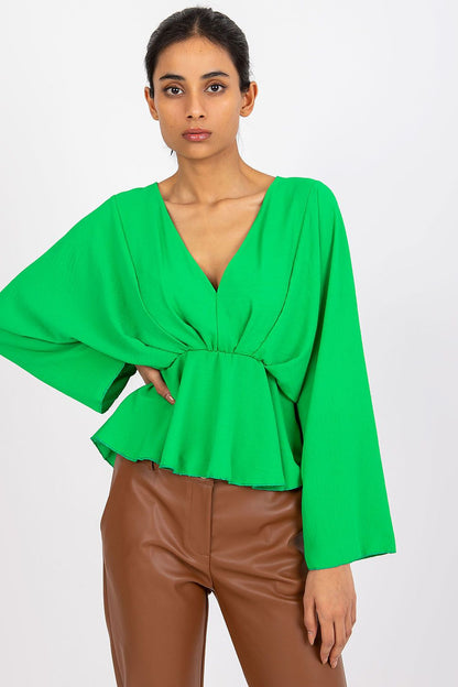   Bluzka Model DHJ-BZ-11979.67 Green - Italy Moda 