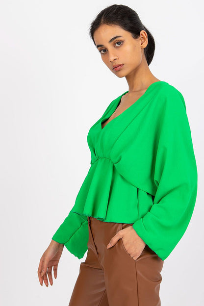   Bluzka Model DHJ-BZ-11979.67 Green - Italy Moda 