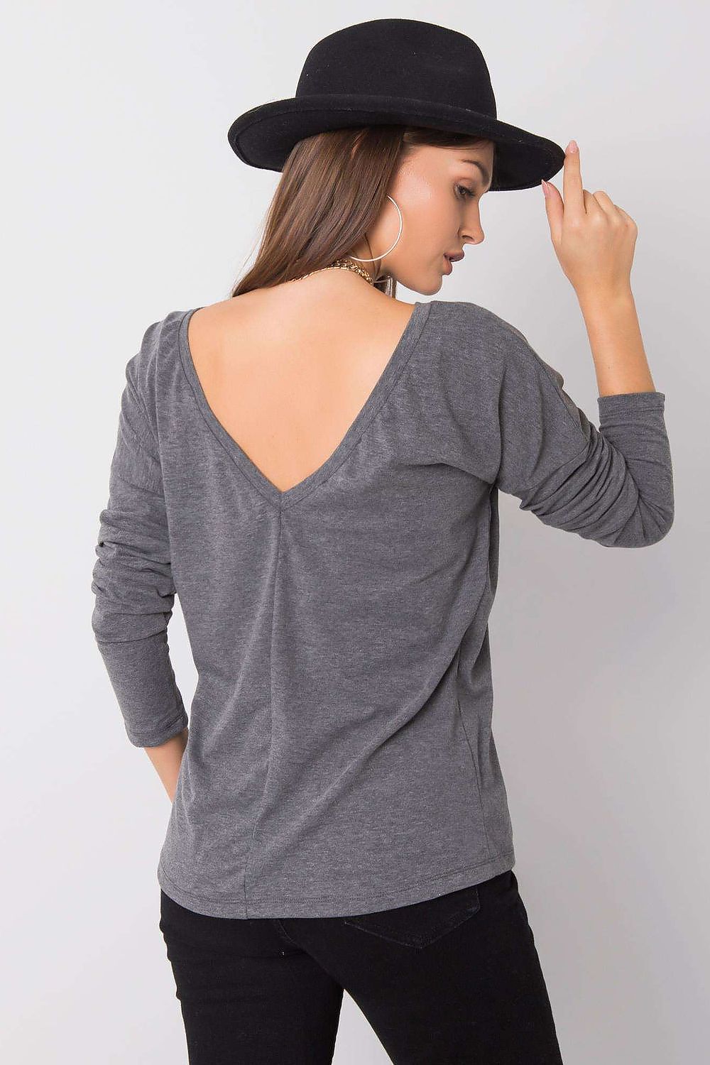   Bluzka Model RV-BZ-5890.10 Dark Grey - BFG 