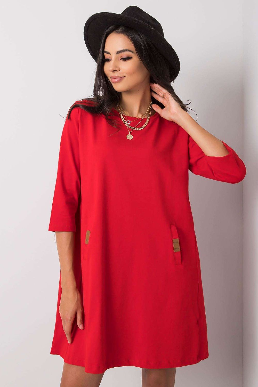 Sukienka Model RV-SK-6274.36P Red - Relevance 