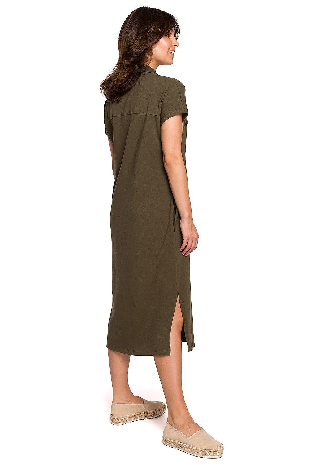  Sukienka Model B222 Khaki - BeWear 