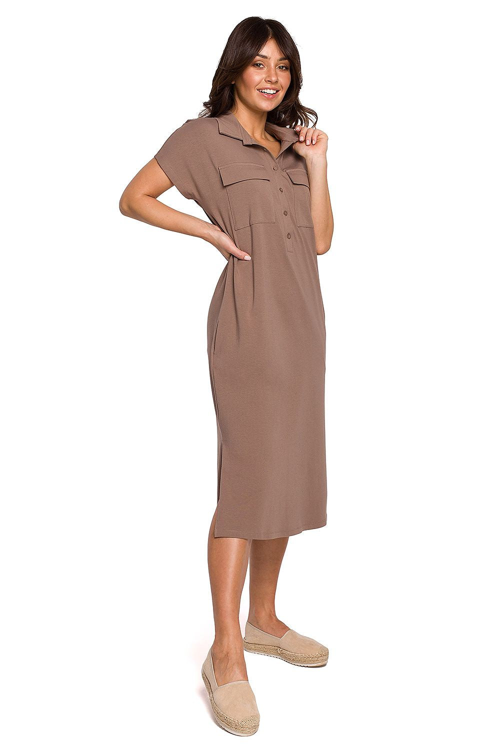  Sukienka Model B222 Cacao - BeWear 