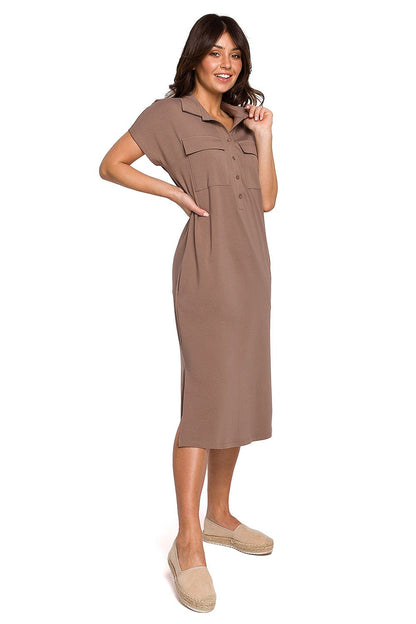  Sukienka Model B222 Cacao - BeWear 