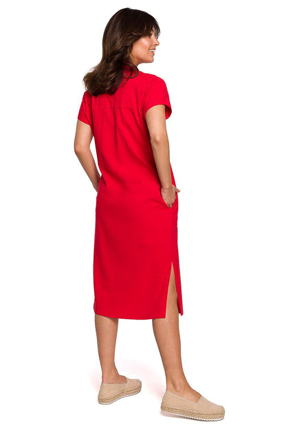  Sukienka Model B222 Red - BeWear 