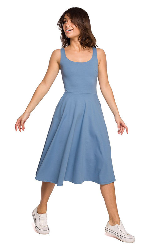  Sukienka Model B218 Blue - BeWear 