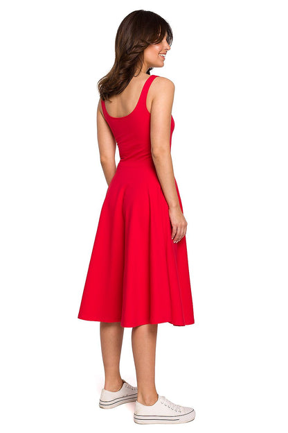  Sukienka Model B218 Red - BeWear 