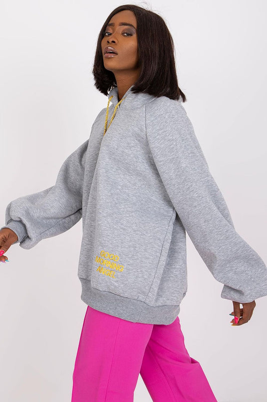   Bluza Damska Model EM-BL-407.06 Grey - Ex Moda 