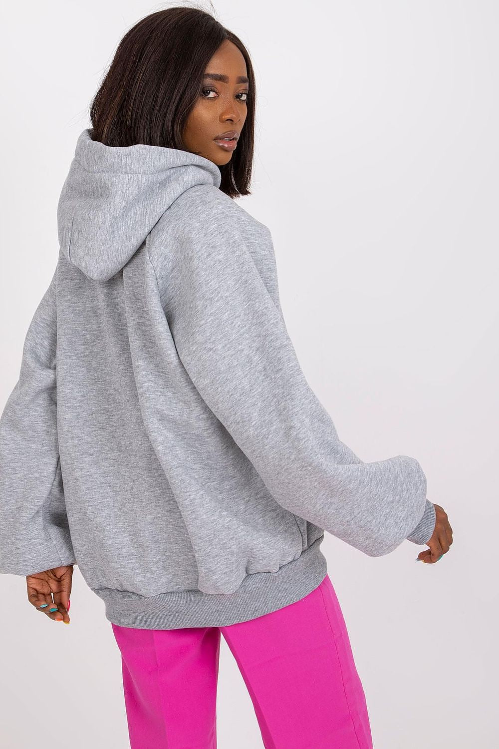   Bluza Damska Model EM-BL-407.06 Grey - Ex Moda 