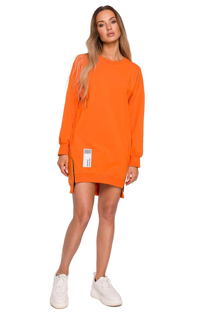  Sukienka Model MOE676 Orange - Moe 