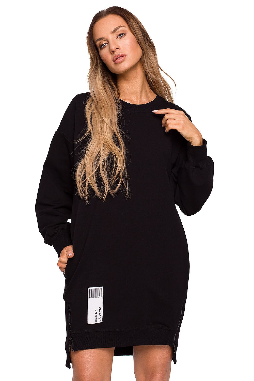  Sukienka Model MOE676 Black - Moe 