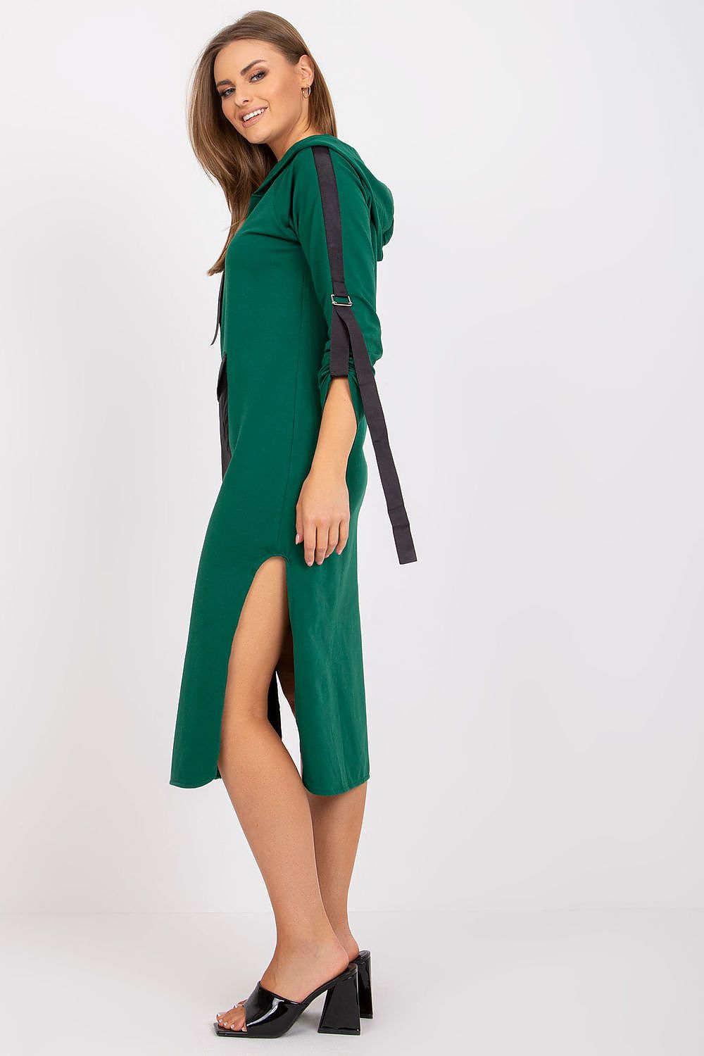  Sukienka Model EM-BL-556.30 Dark Green - Ex Moda 