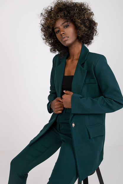   Marynarka Model DHJ-MA-15556.22X Dark Green - Italy Moda 