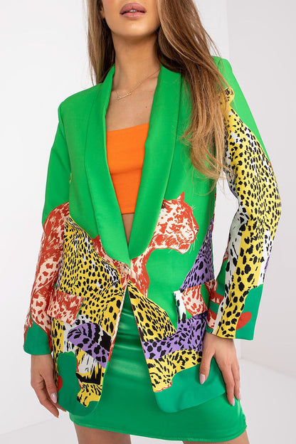   Marynarka Model DHJ-MA-15765.33 Green - Italy Moda 