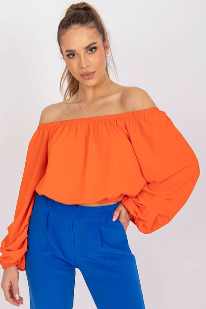   Bluzka Model DHJ-BZ-6816.57 Orange - Italy Moda 