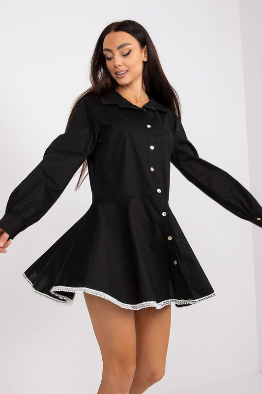  Sukienka Model DHJ-SK-6801.63P Black - Italy Moda 