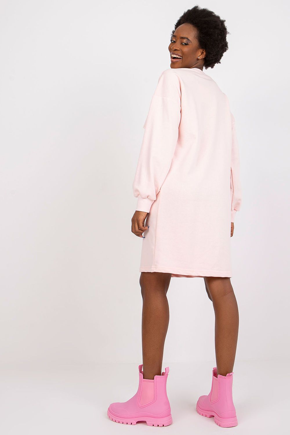  Sukienka Model EM-SK-717.33X Light Pink - Ex Moda 