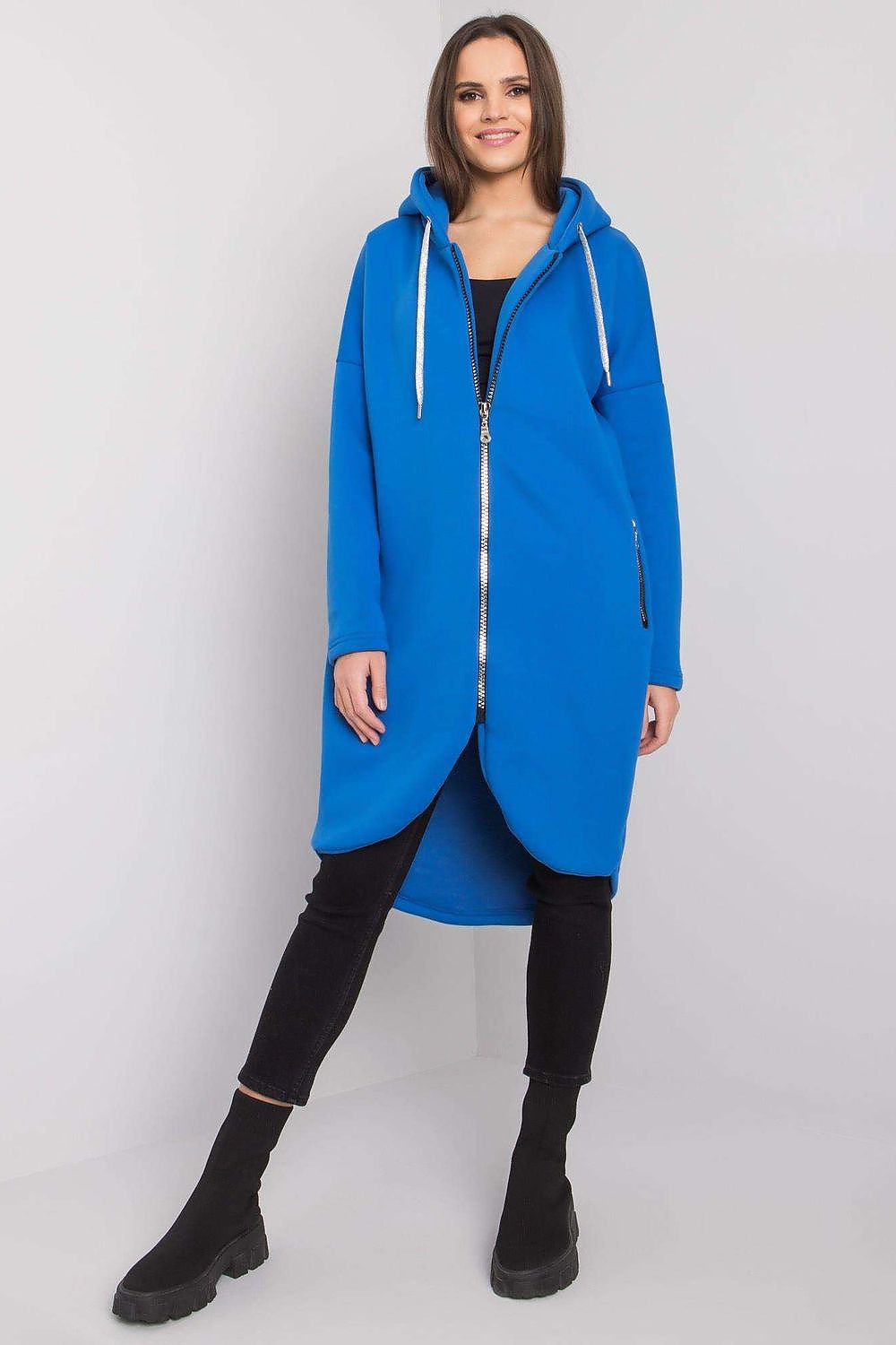  Bluza Damska Model RV-BL-5775.17X Dark Blue - Relevance 