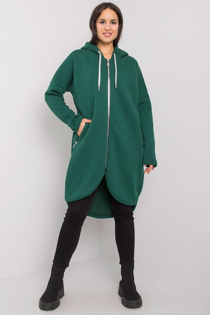   Bluza Damska Model RV-BL-5775.17X Dark Green - Relevance 