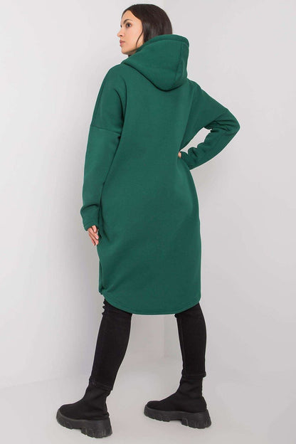   Bluza Damska Model RV-BL-5775.17X Dark Green - Relevance 
