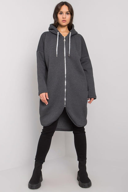   Bluza Damska Model RV-BL-5775.17X Grafit - Relevance 