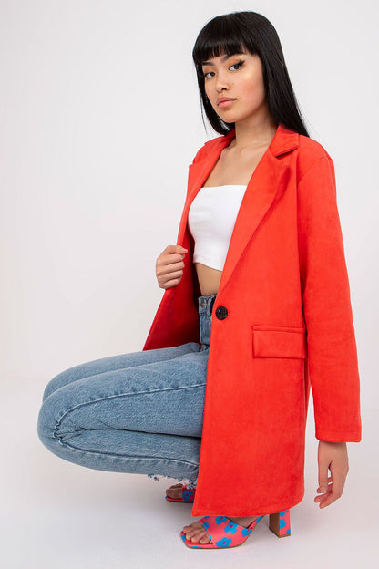   Marynarka Model DHJ-MA-15286.88 Coral - Italy Moda 