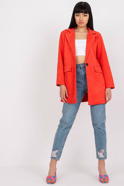   Marynarka Model DHJ-MA-15286.88 Coral - Italy Moda 