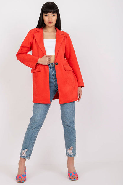  Marynarka Model DHJ-MA-15286.88 Coral - Italy Moda 