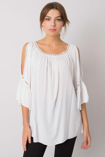   Bluzka Model TW-BZ-BI-82198.46 White - Och Bella 