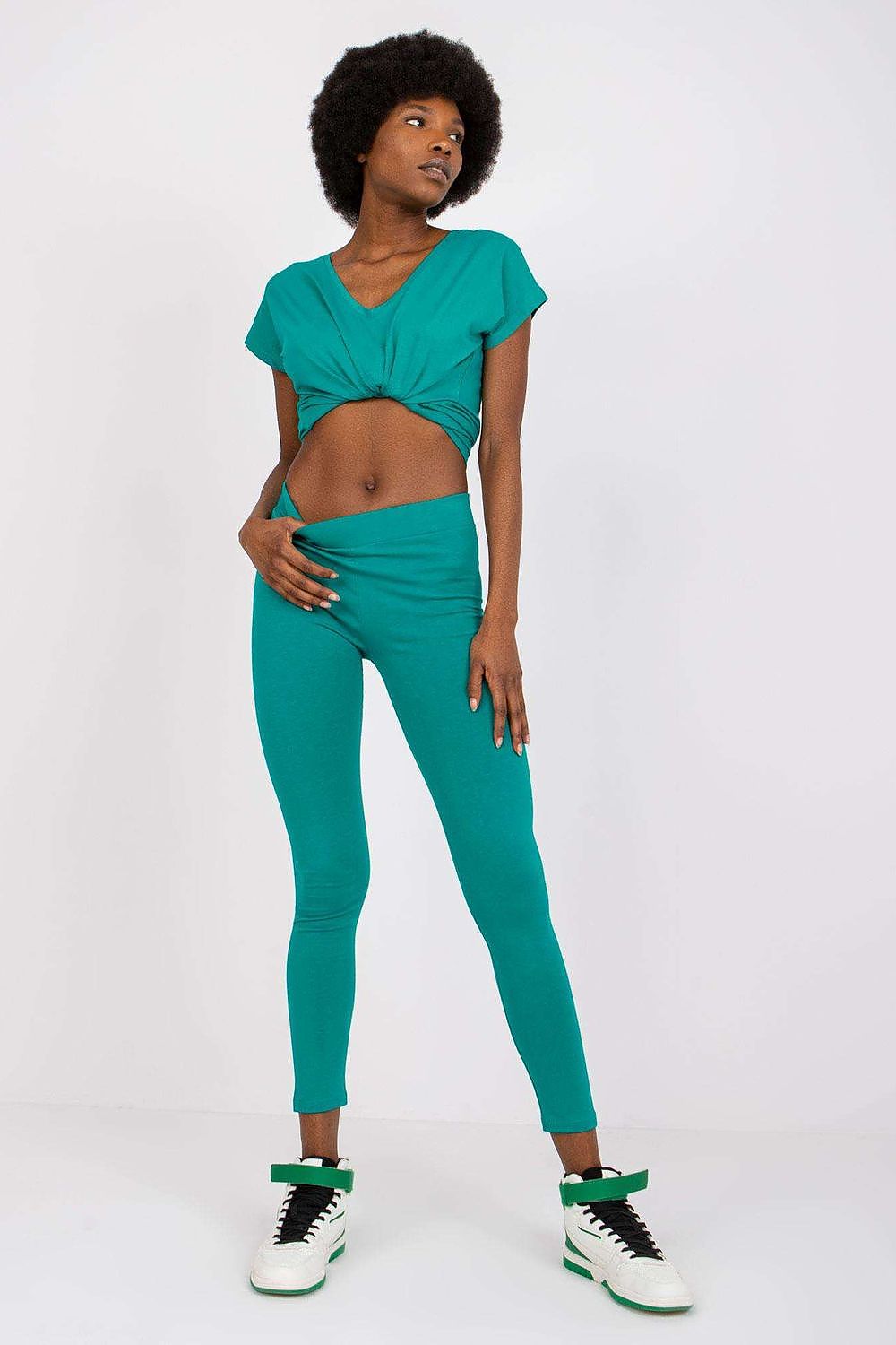 Legginsy Dark Green - BFG — zielona — Legginsy — EldoradoShop