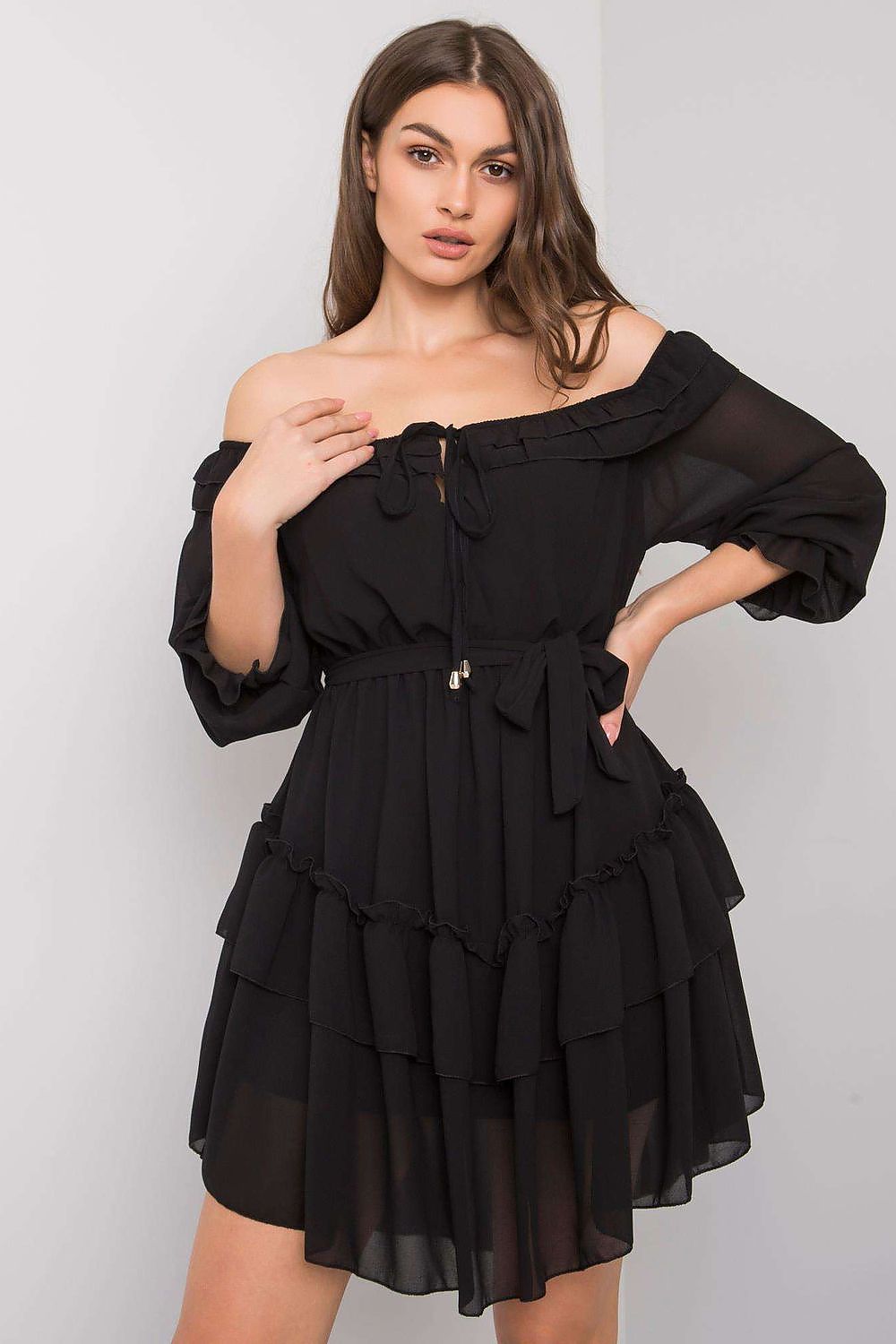  Sukienka Model TW-SK-BI-0931.40P Black - Och Bella 