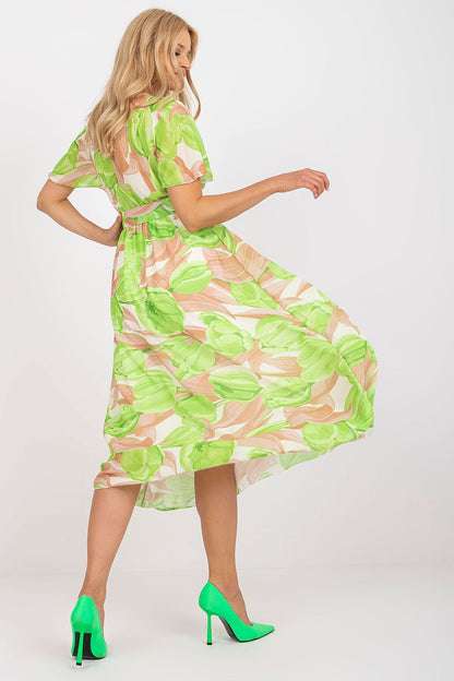  Sukienka Model DHJ-SK-15967.54P Light Green - Italy Moda 