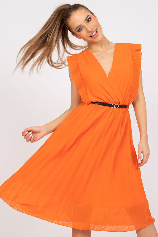  Sukienka Model DHJ-SK-N13198-1.22 Orange - Italy Moda 