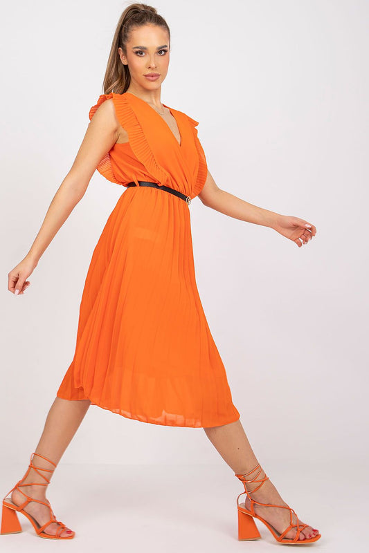  Sukienka Model DHJ-SK-N13198-1.22 Orange - Italy Moda 