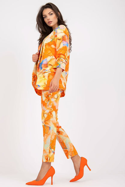   Marynarka Model DHJ-MA-7684A-1.22X Orange - Italy Moda 