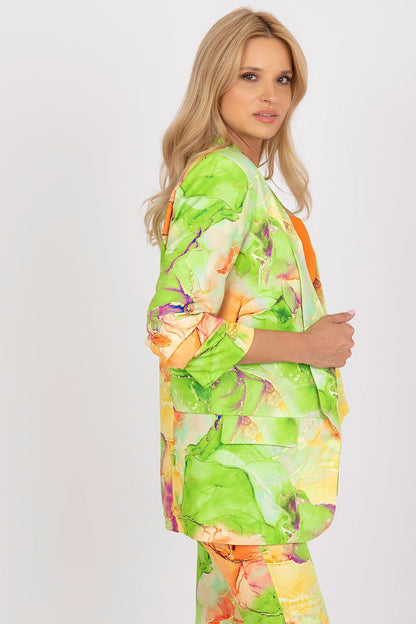   Marynarka Model DHJ-MA-7684A-1.22X Light Green - Italy Moda 
