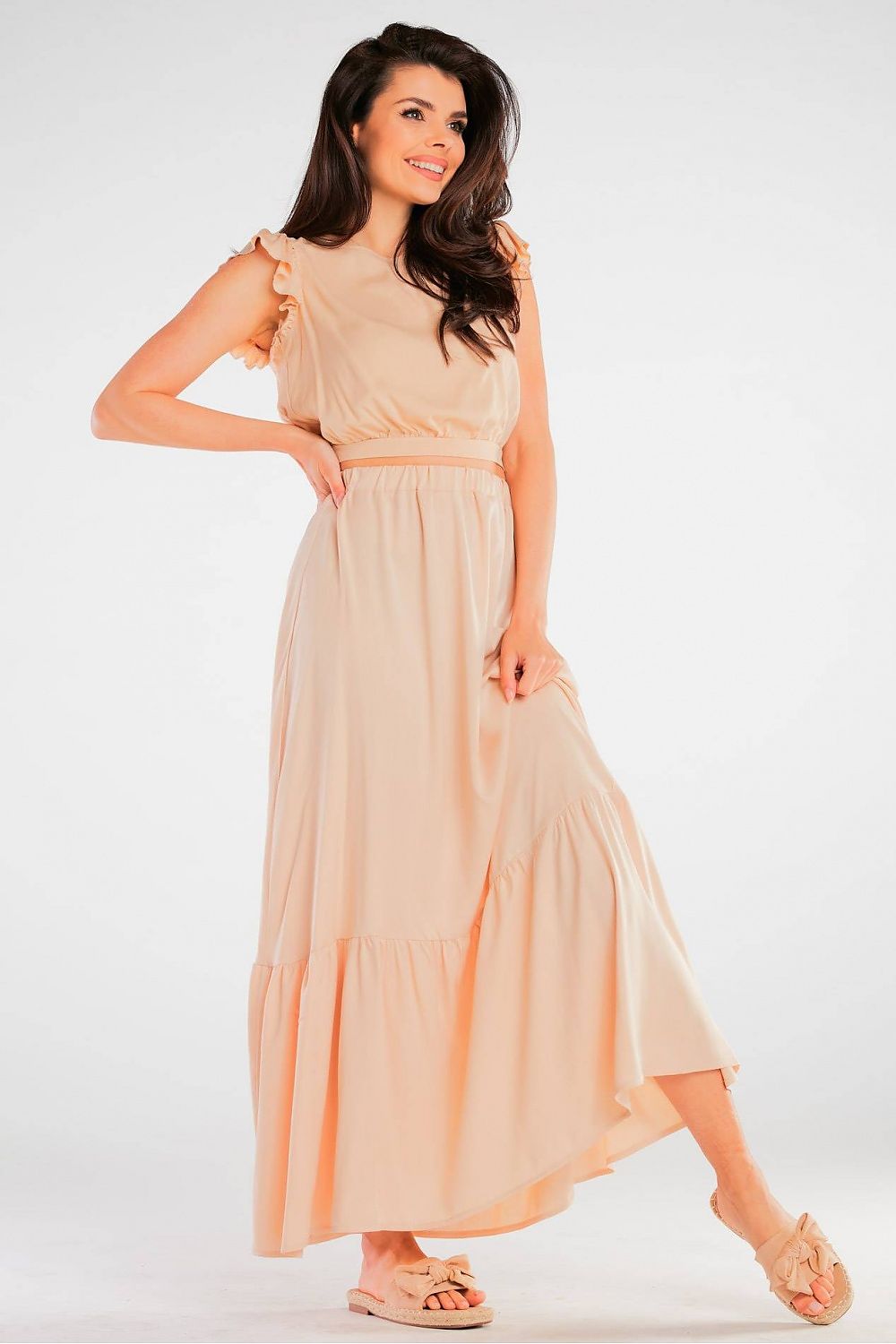   Bluzka Model A429 Beige - awama 