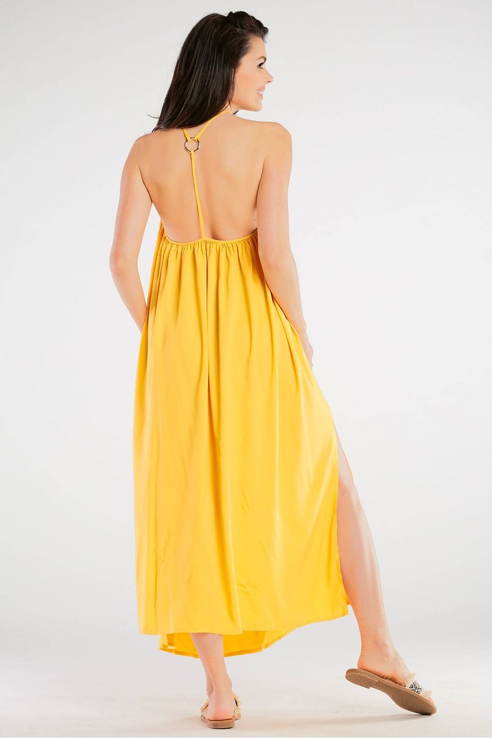  Sukienka Model A428 Yellow - awama 